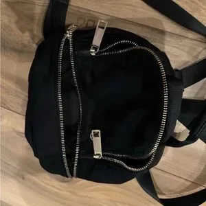 lululemon athletica | Bags | Lululemon Black Mini Backpack  display picture 2